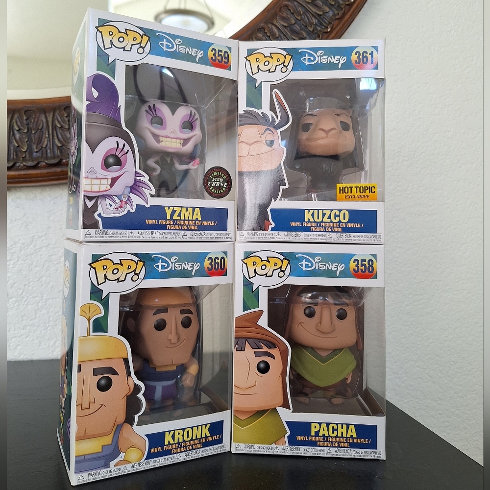 Funko Pop! Disney's Emperor's New Goove Set